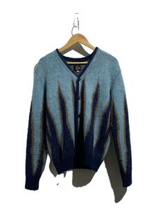 Needles◆20AW/Mohair Cardigan Flame /カーディガン(厚手)/XS/モヘア/BLU/HM271