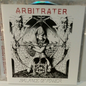 ARBITRATER「BALANCE OF POWER/DARKENED REALITY」 カルトTHRASH 2CD