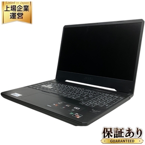 ASUSTeK TUF Gaming FX505DT 15.6インチ ノート PC Ryzen 5 3550H 8GB SSD 512GB GeForce GTX 1650 win11 中古 M9645294