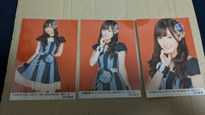 中古 比較的美品 乃木坂46 白石麻衣 B.L.T2015 写真 3枚 orange18