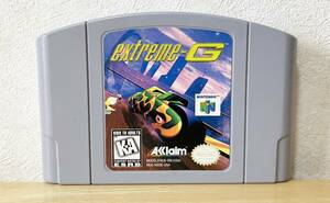 Nintendo64 extreme g　北米版　海外版　起動確認済み