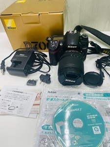 UWA(9495)Nikon ニコン デジタル一眼レフカメラ D7000 VRレンズキット / AF-S DX 18-105 1:3.5-5.6G ED VR 元箱付き