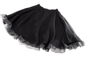 ★未使用2024★FOXEYフォクシー/Mille Feuille Skirtスカート定価9万：42/黒xy050