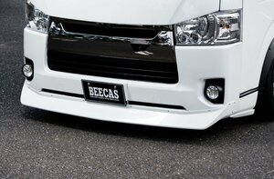 ビーキャス ハイエース 200系 4型　5型 チンスポ 未塗装 BEECAS Baby Gang ベイビーギャング