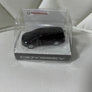 ホンダ　オデッセイ　HONDA ODYSSEY パープル系　LEDキーホルダー　ディーラー特注品　非売品　プルバックカー　ミニカー