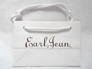 新品 非売品アールジーンEarl Jeanアクセサリー用紙袋ショッパー15㎝