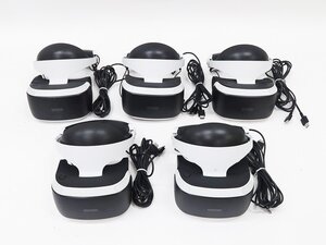 ♪○ジャンク【SONY ソニー】Play Station VR本体 5台セット