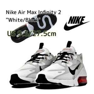 Nike Air Max Infinity 2 White/Black ナイキ エアマックス インフィニティ 2 ホワイト/ブラック(CU9452-100)白27.5cm箱あり