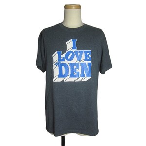 GILDAN プリントTシャツ ティーシャツ メンズ Mサイズ I LOVE DEN POP 半袖 アメリカ輸入 古着 ユーズド