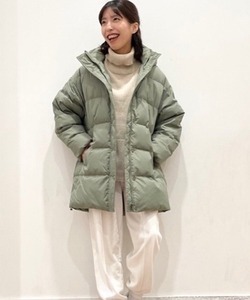 「GAP」 ダウンコート X-SMALL グリーン レディース