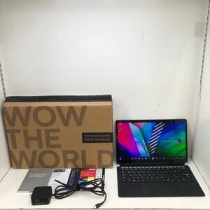 【ジャンク品】ASUS Vivobook T3300K Windows11 Pentium Silver N6000 1.10GHz 8GB SSD 256GB 13インチ ブラック 241028SK450009