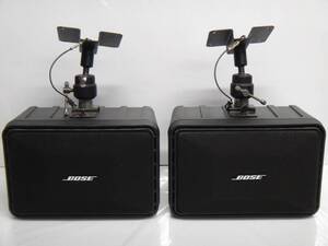 BOSEスピーカー、BOSE101MM＆天吊ブラケット、動作品、状態良好、即使用可、中古ペア1セット