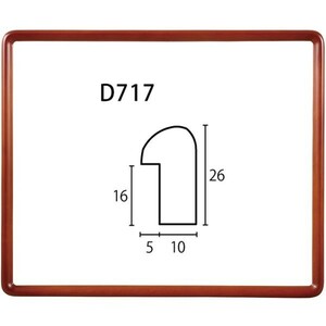 デッサン用額縁 木製フレーム D717 アクリル付 大判