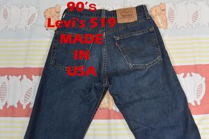 リーバイス 90s 519 ストレート 13799c USA製 LEVIS 80