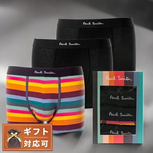 ポールスミス PAUL SMITH ボクサーパンツ 3枚セット M1A-914C-A3PCKD-79A-M メンズ ブラック 下着