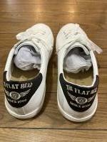 THE FLAT HEAD FN-FS-001 LEATHER SNEAKER WHT 10サイズ 28.0cm