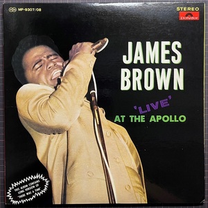 ほぼ美品美盤 JAMES BROWN AND THE FAMOUS FLAMES 白熱のジェームス・ブラウン Live At The Apollo アポロ実況録音 2LP 国内初回盤 Try me