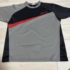 YONEX 半袖 Tシャツ グレー/黒/赤