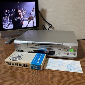 VHSテープ 3本　ブルーハーツ THE BLUE HEARTS 視聴可　念のためジャンク 