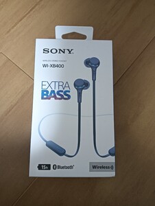 SONYワイヤレスステレオヘッドセットイヤホン WI-XB400