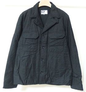 旧タグ Engineered Garments エンジニアードガーメンツ 中綿 グレンチェック ウール フランネル ジャケットXS