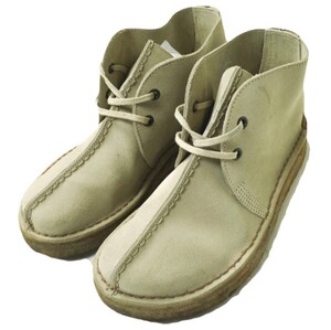 Clarks x BEAMS クラークス ビームス 別注 40周年記念 Desert Trek Hi デザートトレック ハイ 26120679 UK6(24cm) SAND スエード g17923