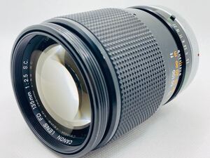 ★良品★キャノン canon FD 135mm f2.5 s.c