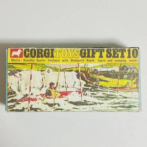 【中古品】CORGI TOYS コーギートイズ GIFT SET 10 ギフトセット Marlin Rambler Sports Fastpack with Kayak マリンランブラー カヤック