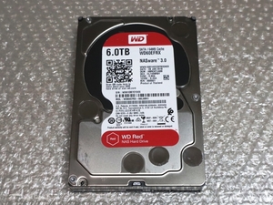 ■ AVコマンド対応 高信頼HDD WD Red 6TB WD60EFRX NAS, HDDレコーダ等に 