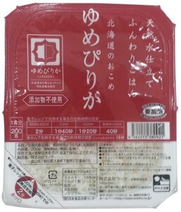 ウーケ ふんわりごはん 北海道産ゆめぴりか (200g×3P)×8個