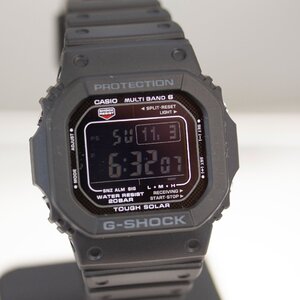 カシオ　G-SHOCK　ソーラー電波腕時計　デジタル反転液晶　 GW-M5610U 中古美品