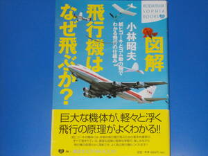 図解 飛行機はなぜ飛ぶか?★紙ヒコーキとゴム動力機でわかる飛行の仕組み★小林 昭夫★講談社SOPHIA BOOKS★株式会社 講談社★帯付★絶版★