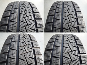 溝あり! 175/65R14 ピレリ ASIMMETRICO スタッドレス 4本 中古 175/65/14 175-65-14 フィアット フィット ノート キューブ デミオ