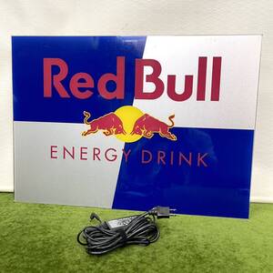 ★☆動作確認済 Red Bull/レッドブル サイン看板/電飾看板 壁掛け看板/サインパネル サイズ:W700×D90×H500mm