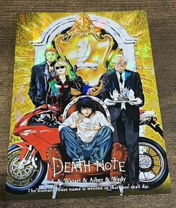 ホログラム仕様　デスノート　トレカ DEATH NOTE エル　Ｌ　ワタリ　アイバー　ウエディ　トレーディングカード　TRADING CARD