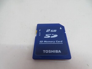 2GB★TOSHIBA SDカード 東芝 USED 13235③★！！