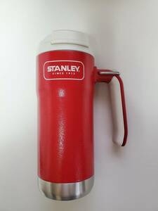 【完売】スタバ　STANLEY　タンブラー　グリップハンドルステンレスタンブラーSTANLEYレッド473ml　Starbucks　赤　スタンレー