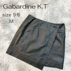 美品◇ギャバジンケーティー Gabardine K.T ラップスカート