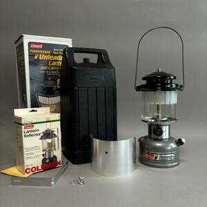 OYM3 Coleman コールマン アウトドア ランタン 295-740J POWERHOUSE Two Mantle Unleaded Lantern ランタン リフレクター 295-720 セット