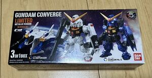 新品未開封 GUNDAM CONVERGE ガンダムコンバージ ガンダムMk-Ⅱ・Gディフェンサーセット メタリックver 海外限定