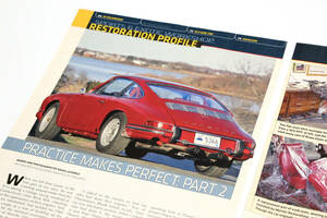 1966 PORSCHE 911 PRACTICE MAKES PERFECT:PART 2 洋書切り抜き