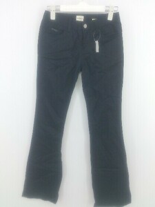 ◇ Calvin Klein カルバンクライン ストレッチ フレア パンツ サイズ26 ブラック レディース E