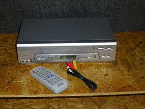 SHARP VC-HF920 ビデオデッキ 動作良好 リモコン付き 02年製