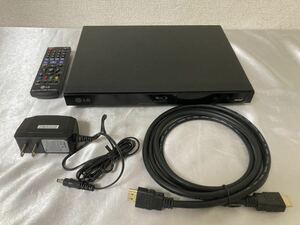 動作品 LG ブルーレイ/DVDプレーヤー BP135 リモコン HDMI 付 ブラック 