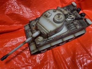 大型戦車ラジコン 1/16 「TIGER1」　ＴＯＲＲＯ製フルオペレーション　本体のみの為ジャンク