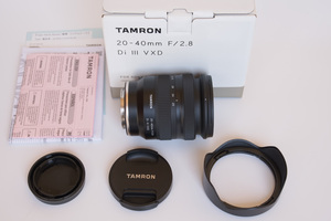 タムロン TAMRON 20-40mm F/2.8 Di III VXD ソニーEマウント用 A062 ◆美品◆　