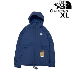 1円～!売切!【正規新品】THE NORTH FACE◆ANTORA RAIN HOODIE マウンテンパーカー US限定 防水 撥水 高機能 アウトドア(XL)青 180915-60