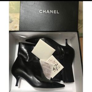 CHANEL シャネル ショートブーツ 