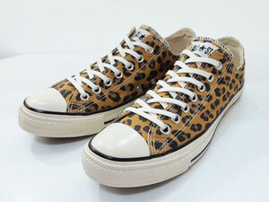 美品 27cm WACKO MARIA CONVERSE ALLSTAR OX オールスター ローカット LEOPARD レオパード コンバース F