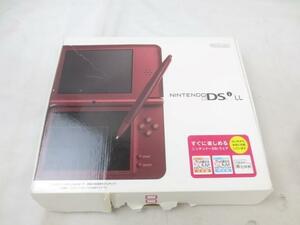 【同梱可】中古品 ゲーム ニンテンドーDS 本体 DSi LL UTL-001 ワインレッド 動作品 箱説 充電ケーブル付き